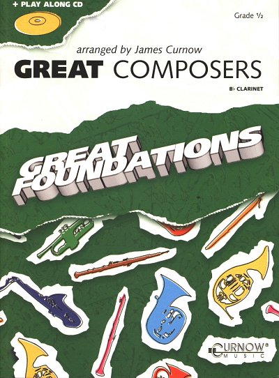 J. Curnow: Great Composers, Klar (+CD)