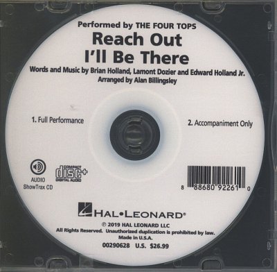 A. Billingsley: Reach Out I'll Be There, ChKlav (CD)