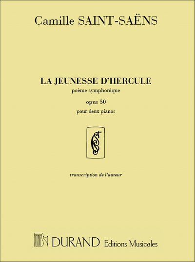 C. Saint-Saëns: Jeunesse D'Hercule, Klav4m (Part.)