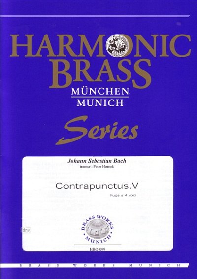 J.S. Bach: Contrapunctus V BWV 1080, 5Blech (Pa+St)