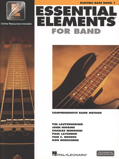 T. Lautzenheiser: Essential Elements 1, Blkl/Ebass (+medonl)