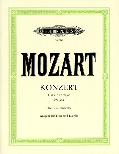 W.A. Mozart: Konzert D-Dur KV 314 für Flöte u, FlKlav (KASt)