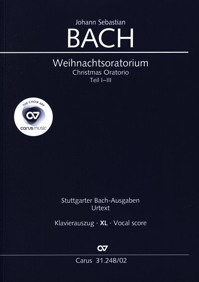 J.S. Bach: Weihnachtsoratorium BWV 248, 5GsGch4OrBc (KAXL)