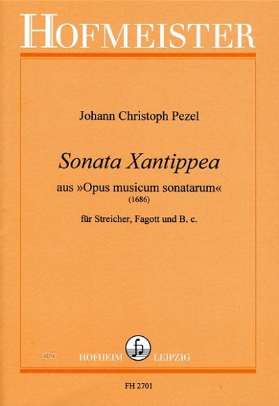 J.C. Pezel: Sonata xantippea für Fagott, Streicher u (Pa+St)