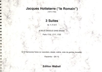 J.-M. Hottetterre: 3 Suites, 2Fl (Faks)