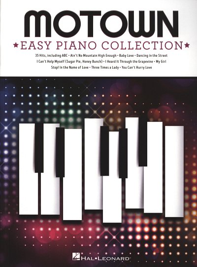 Motown -  Easy Piano Collection, GesKlaGitKey (SB)