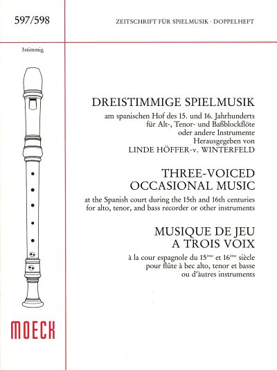 L. Hoeffer- v. Winterfeld: Dreistimmige Spielmusik