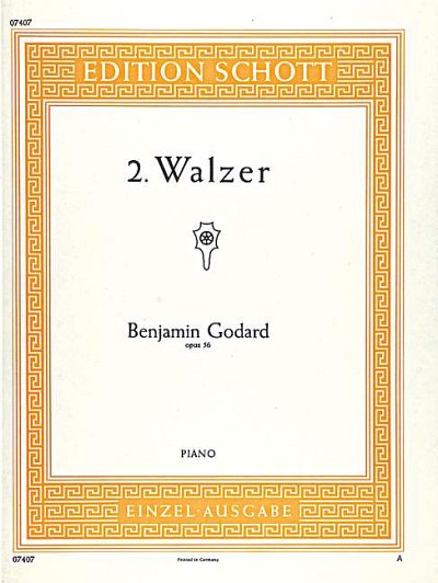 B. Godard: Waltzes II B-flat major