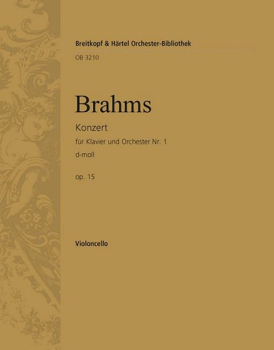 J. Brahms: Klavierkonzert Nr. 1 d-moll op. 15, KlavOrch (Vc)