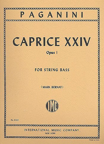 N. Paganini: Capriccio N. 24 (Bernat), Kb