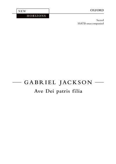 G. Jackson: Ave Dei Patris Filia
