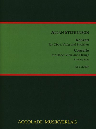 A. Stephenson: Konzert, ObVaStro (Part.)