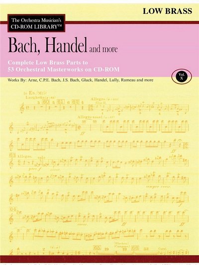 G.F. Händel: Bach, Handel and More - Volume 10 (CD-ROM)