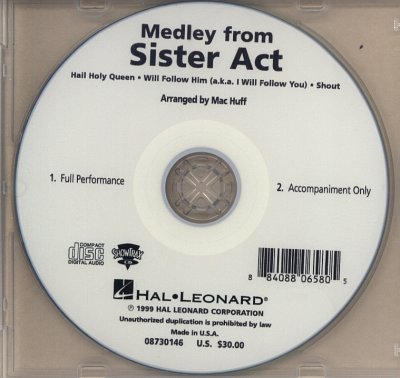 M. Huff: Medley from Sister Act, FChKlav (CD)