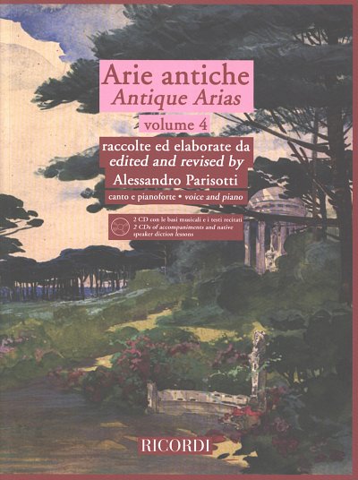 A. Parisotti: Arie antiche 4, GesKlav (+2CDs)