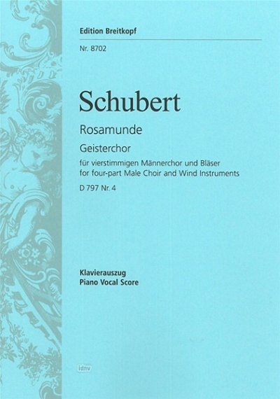 F. Schubert: Geisterchor Aus Rosamunde D 797 Mch + 3 Hrn