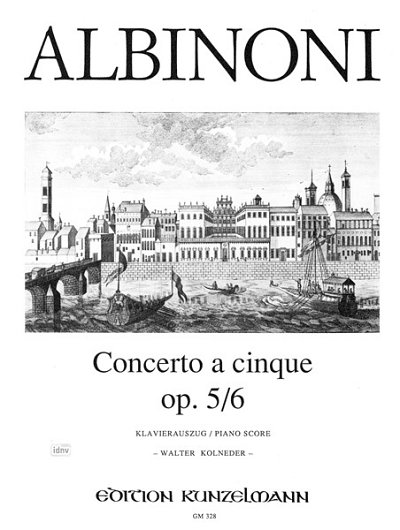 T. Albinoni: Concerto a cinque C-Dur op. 5/6, VlKlav (KASt)