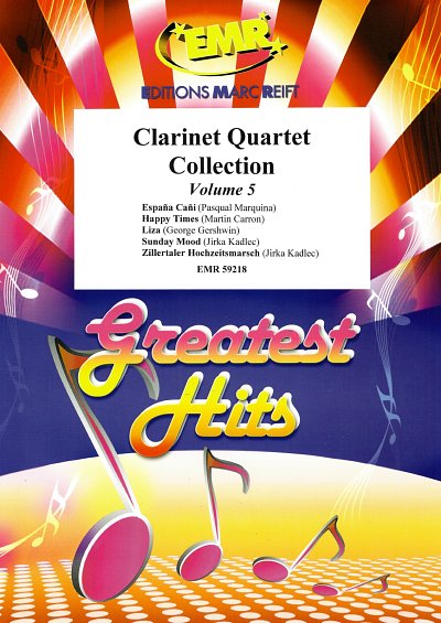Clarinet Quartet Collection Volume 5