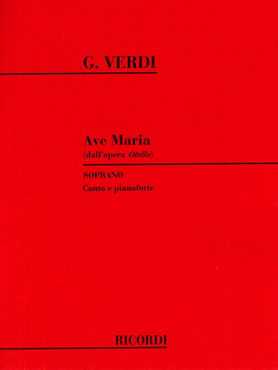 G. Verdi: Otello: Ave Maria, GesKlav