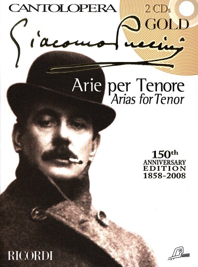 G. Puccini: Puccini Gold - Arie per Tenor, GesTeKlav (+2CDs)