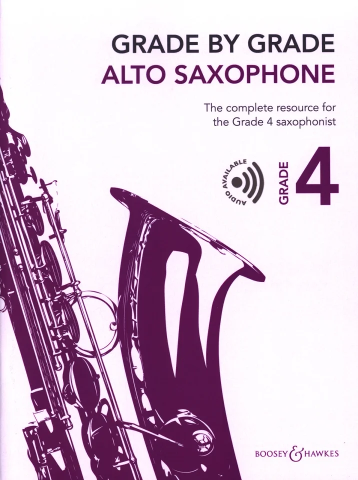 Grade by Grade - Alto Saxophone Gra, ASaxKlav (KlavpaSt+Aud) (0)