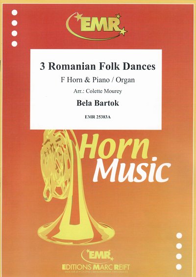B. Bartók: 3 Romanian Folk Dances, HrnOrg/Klav