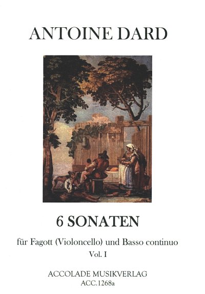 A. Dard: 6 Sonaten 1, Fag/VcBc (Pa+St)