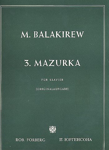 Mazurka No. 3, Klav