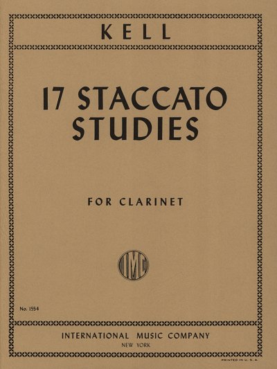 R. Kell: 17 Staccato Studies, Klar