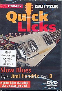 J. Hendrix: Lick Library - Quick Licks For Guitar
