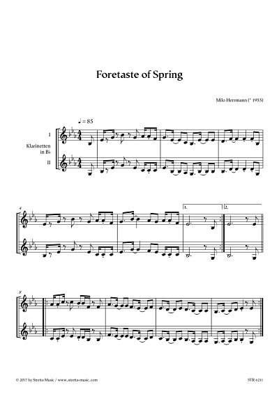 DL: M. Herrmann: Foretaste of Spring, 2Klar