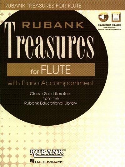 H. Voxman: Rubank Treasures for Flute, Fl (+medonl)