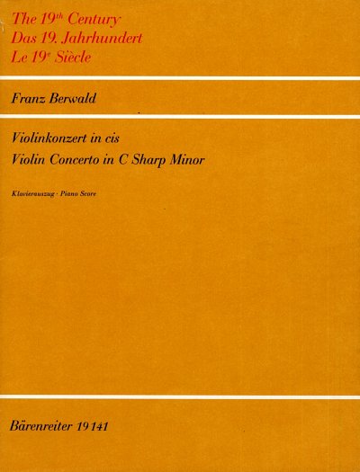 F. Berwald: Konzert für Violine und Orchester c, VlOrch (KA)