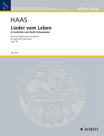 DL: J. Haas: Lieder vom Leben, GesKlav