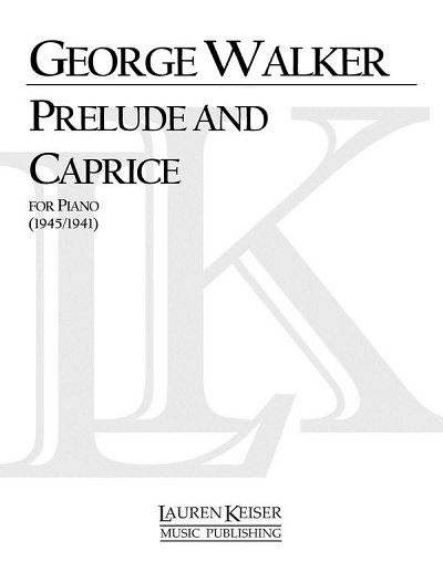 G. Walker: Prelude and Caprice, Klav