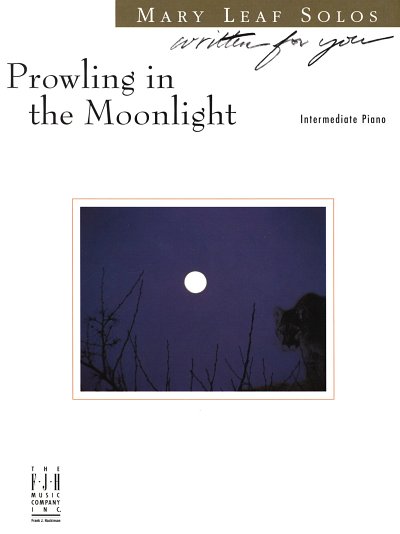 M. Leaf: Prowling Moonlight, Klav (EA)