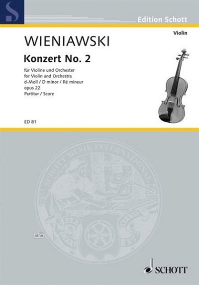 H. Wieniawski: Konzert Nr. 2 d-Moll op. 22, VlOrch (Dirpa)