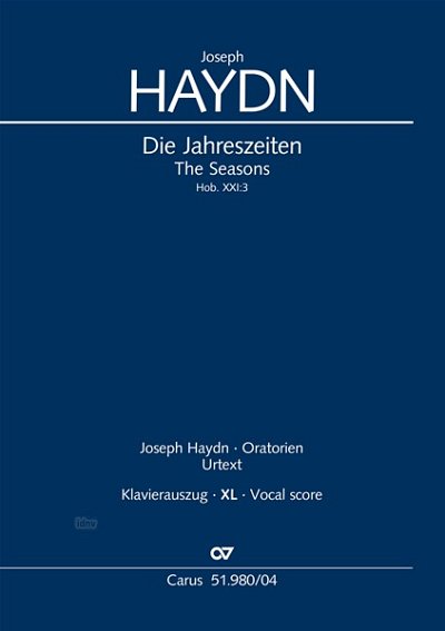 J. Haydn: Die Jahreszeiten, 3GesGchOrch (KAXL)