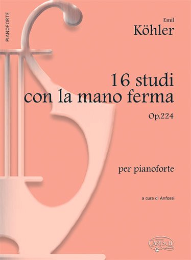 16 Studi con la mano ferma op. 224, Klav