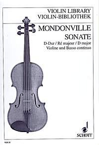 M.J. de: Sonate D-Dur op. 1/3 , VlBc