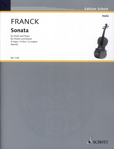 C. Franck: Sonate  A-Dur, VlKlav (KlavpaSt)