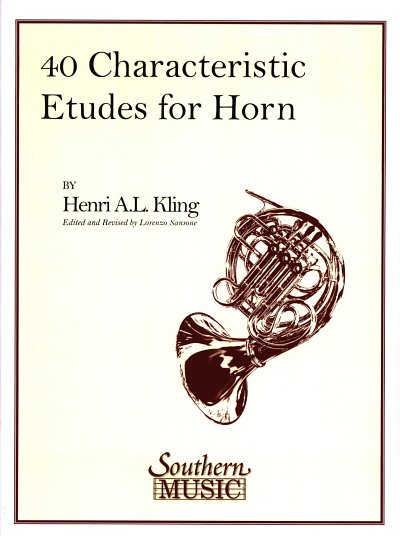 H. Kling: 40 Characteristic Etudes, Hrn