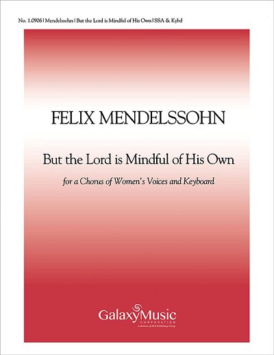 F. Mendelssohn Barth: St. Paul: But the Lord is mindful of H