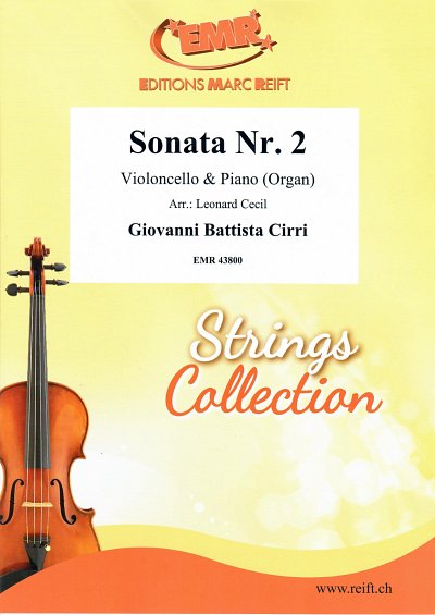 Sonata Nr. 2, VcKlv/Org
