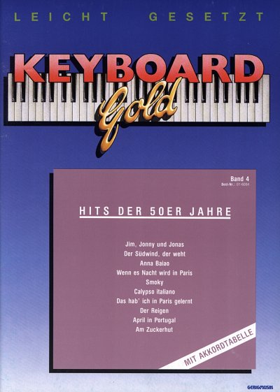 Keyboard Gold 4 - Hits der 50er Jahre, Key