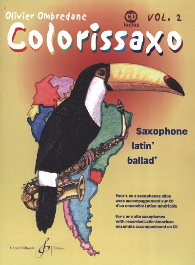 O. Ombredane: Colorissaxo Vol. 2, 1-2 Altsaxophone