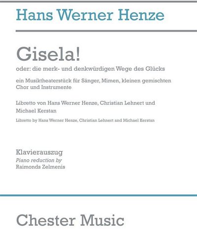 H.W. Henze: Gisela!, GchKlav (KA)