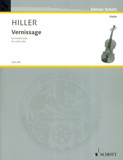 W. Hiller: Vernissage, Viol