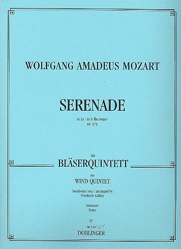 W.A. Mozart: Serenade 11 Es-Dur Kv 375