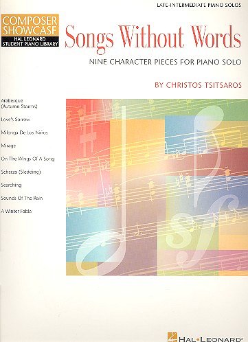 C. Tsitsaros: Christos Tsitsaros - Songs Without Words, Klav